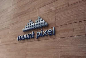 toshitaku (toshtaku614)さんの「mount pixel」のロゴ　への提案