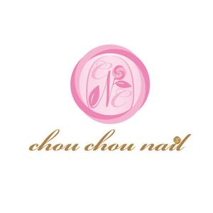 harryartさんの「chou chou nail」のロゴ作成への提案