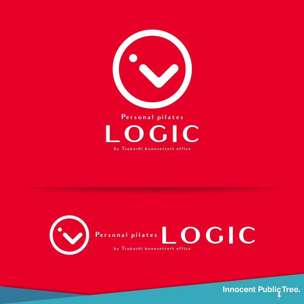 パースナルピラティススタジオ「LOGIC」のロゴデザインの仕事