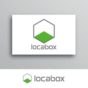 White-design (White-design)さんの低糖質専門の飲食店「locabox」のロゴへの提案