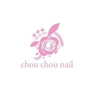 鈴木元 ()さんの「chou chou nail」のロゴ作成への提案