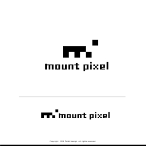 TAMU design (y203t043)さんの「mount pixel」のロゴ　への提案