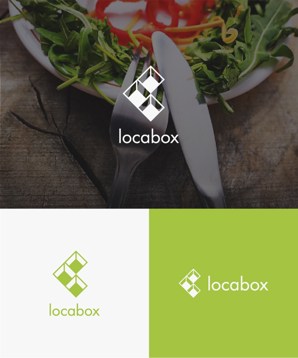 低糖質専門の飲食店「locabox」のロゴ