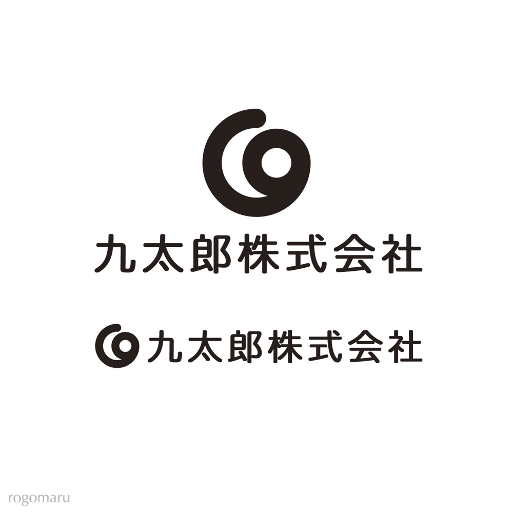 「九太郎株式会社」のロゴ作成