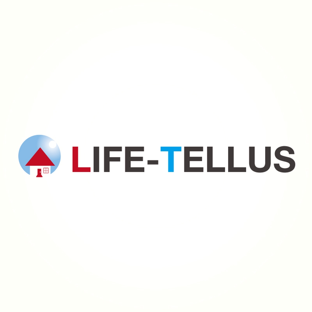 「LIFE-TELLUS」のロゴ作成