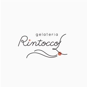 ポワン（POWAN） (powan_sn)さんのオーガニックジェラートショップ「Gelateria RIntocco」のロゴへの提案