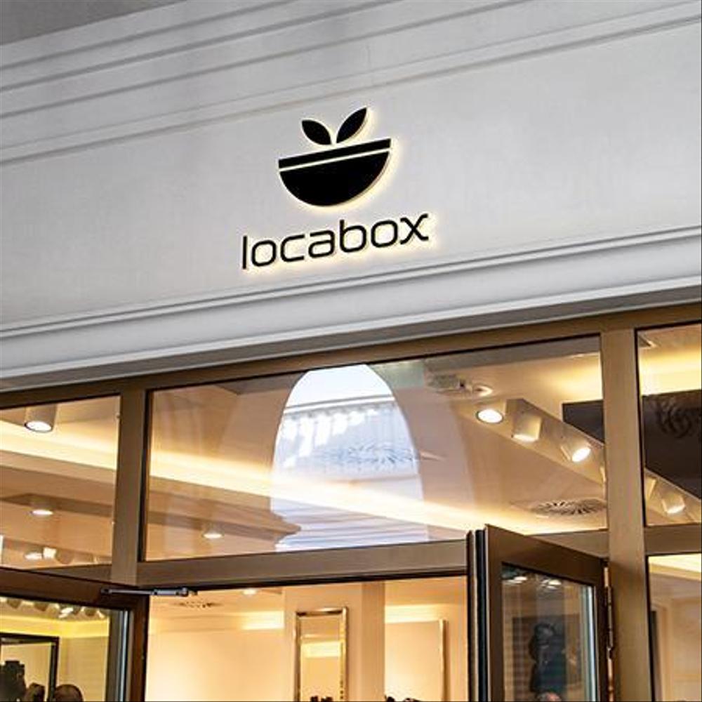 低糖質専門の飲食店「locabox」のロゴ