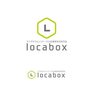 Mac-ker (mac-ker)さんの低糖質専門の飲食店「locabox」のロゴへの提案