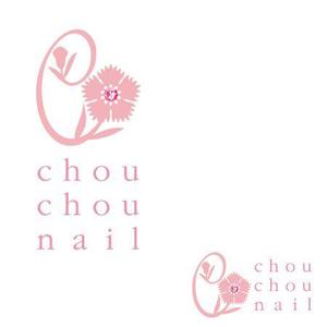 nekofuさんの「chou chou nail」のロゴ作成への提案