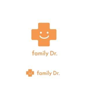 Ü design (ue_taro)さんの医療系アプリ「family Dr.」のロゴへの提案