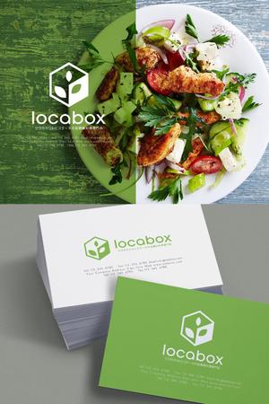 YOO GRAPH (fujiseyoo)さんの低糖質専門の飲食店「locabox」のロゴへの提案