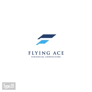 DECO (DECO)さんの財務・金融コンサルティング、FP事務所「株式会社FLYING ACE」のロゴへの提案