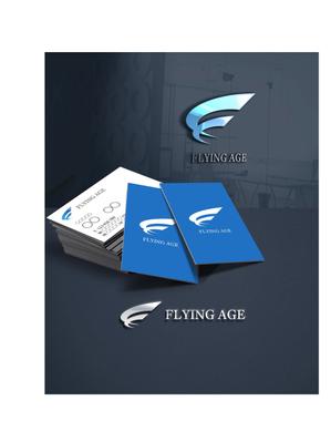 D.R DESIGN (Nakamura__)さんの財務・金融コンサルティング、FP事務所「株式会社FLYING ACE」のロゴへの提案