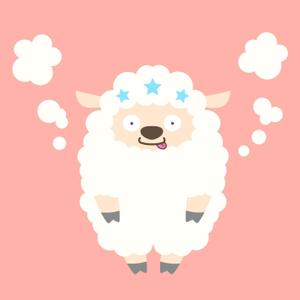 トラジ：イラレ多用型機イラストレーター (toraji_illusto)さんの羊のキャラクターデザインへの提案
