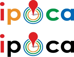 中津留　正倫 (cpo_mn)さんの「ipoca」のロゴ作成（既存のロゴの加工）への提案
