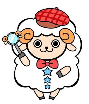 よこてさとめ ()さんの羊のキャラクターデザインへの提案