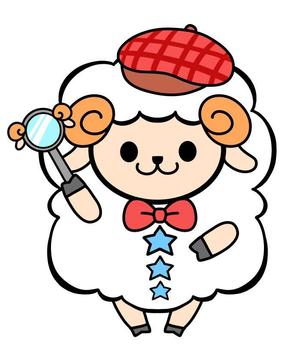 よこてさとめ ()さんの羊のキャラクターデザインへの提案