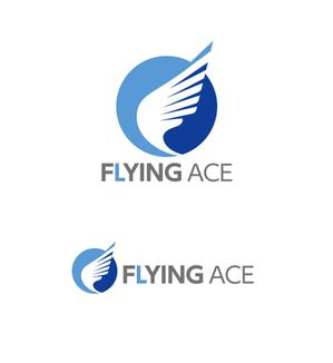 horieyutaka1 (horieyutaka1)さんの財務・金融コンサルティング、FP事務所「株式会社FLYING ACE」のロゴへの提案