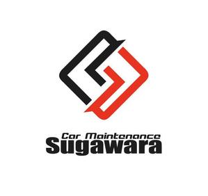 ぽんぽん (haruka0115322)さんの自動車修理工場　『(株)菅原自動車整備工場』の　ロゴへの提案