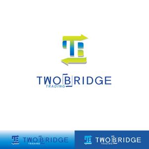 koma2 (koma2)さんの『トゥー・ブリッジ株式会社』　輸出入貿易会社のロゴ作成です。英字はTWO・BRIDGE　CO.,LTD.です。への提案