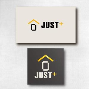 wisdesign (wisteriaqua)さんの住宅会社（建売）「JUST⁺」のロゴへの提案