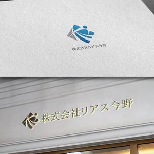 late_design ()さんの会社の看板、名刺『株式会社リアス今野』のロゴへの提案