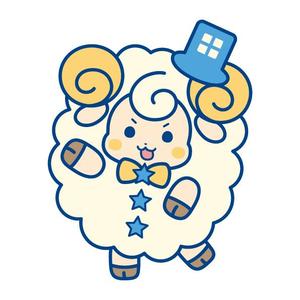 アップル (raincandys)さんの羊のキャラクターデザインへの提案