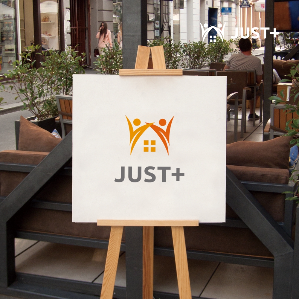 住宅会社（建売）「JUST⁺」のロゴ
