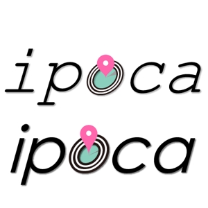 chariさんの「ipoca」のロゴ作成（既存のロゴの加工）への提案