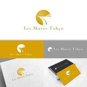 minervaabbe ()さんの★アーティストプロモーション＆コンテンツ開発会社「Les Muses Tokyo」のロゴへの提案