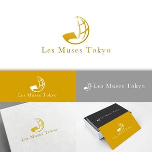 minervaabbe ()さんの★アーティストプロモーション＆コンテンツ開発会社「Les Muses Tokyo」のロゴへの提案
