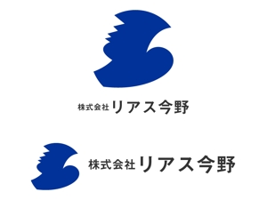 tomokichi ()さんの会社の看板、名刺『株式会社リアス今野』のロゴへの提案