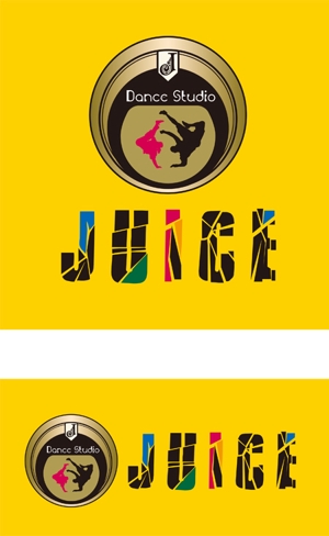 CF-Design (kuma-boo)さんの「Dance Studio JUICE」のロゴ作成への提案