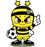 NonnoDesignLabo 片岡希 (NozomiKataoka)さんのサッカーチーム 蜂のキャラクターデザインへの提案