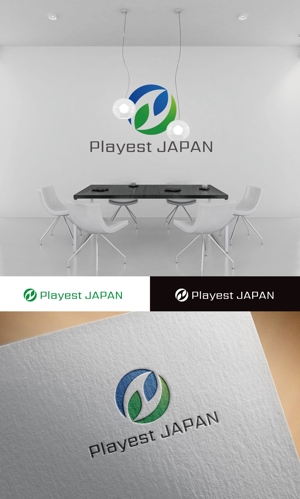 fs8156 (fs8156)さんの株式会社 playest  japan のロゴ制作への提案