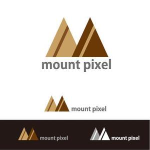 kora３ (kora3)さんの「mount pixel」のロゴ　への提案