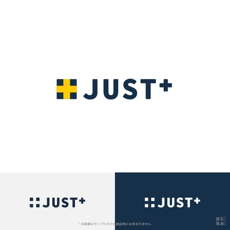plus_1 (plus_1)さんの住宅会社（建売）「JUST⁺」のロゴへの提案