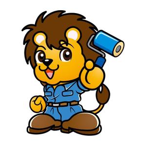 perles de verre (perles_de_verre)さんの塗装工事会社のキャラクターデザインへの提案