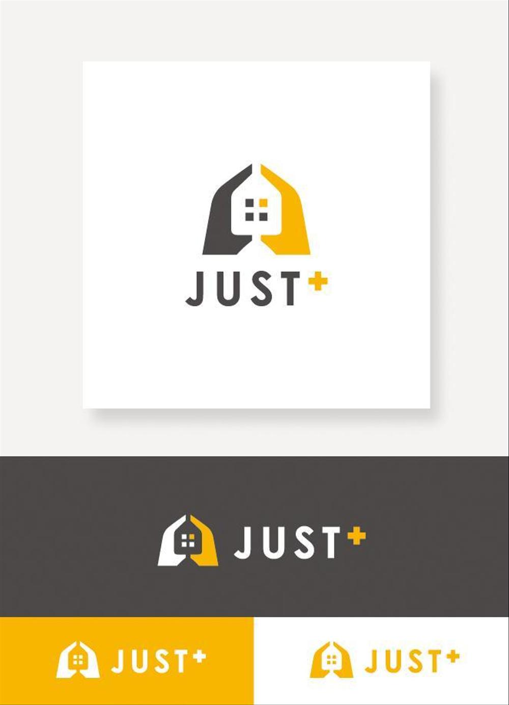 住宅会社（建売）「JUST⁺」のロゴ