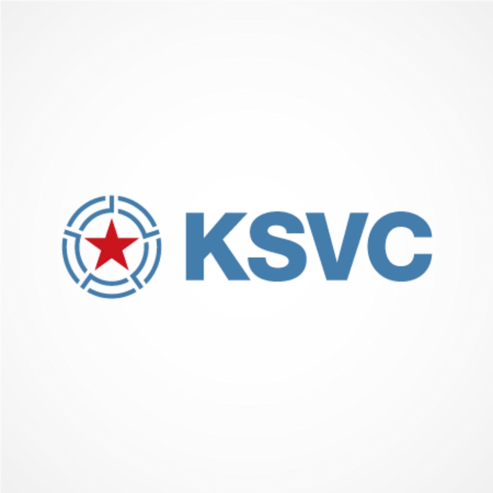 「KSVC」のロゴ作成