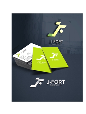 D.R DESIGN (Nakamura__)さんの医療関連企業「J-FORT」という会社のロゴへの提案