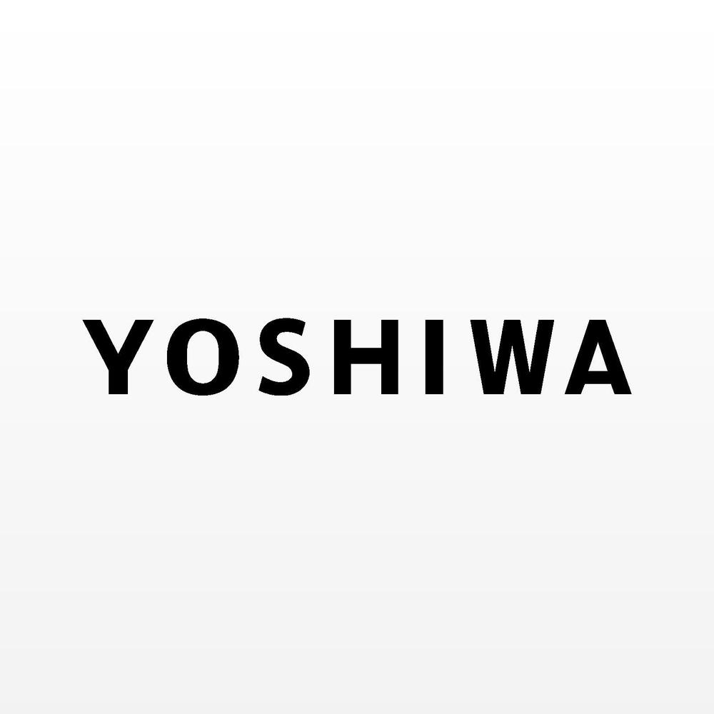 「YOSHIWA」のロゴ作成