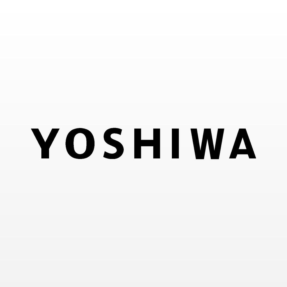 「YOSHIWA」のロゴ作成