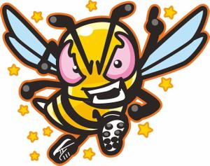 関重信 (gebu)さんのサッカーチーム 蜂のキャラクターデザインへの提案