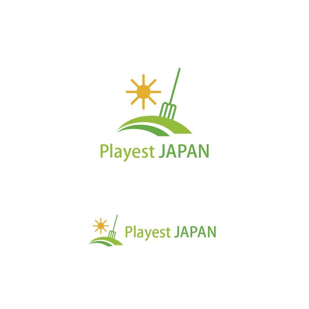 株式会社 playest  japan のロゴ制作