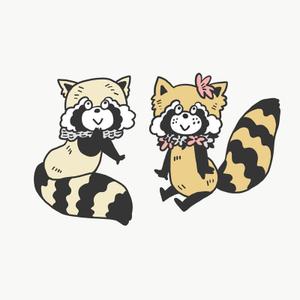 yyysudさんのレッサーパンダのキャラクターデザインへの提案