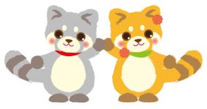 ちびきせき (chibikiseki)さんのレッサーパンダのキャラクターデザインへの提案