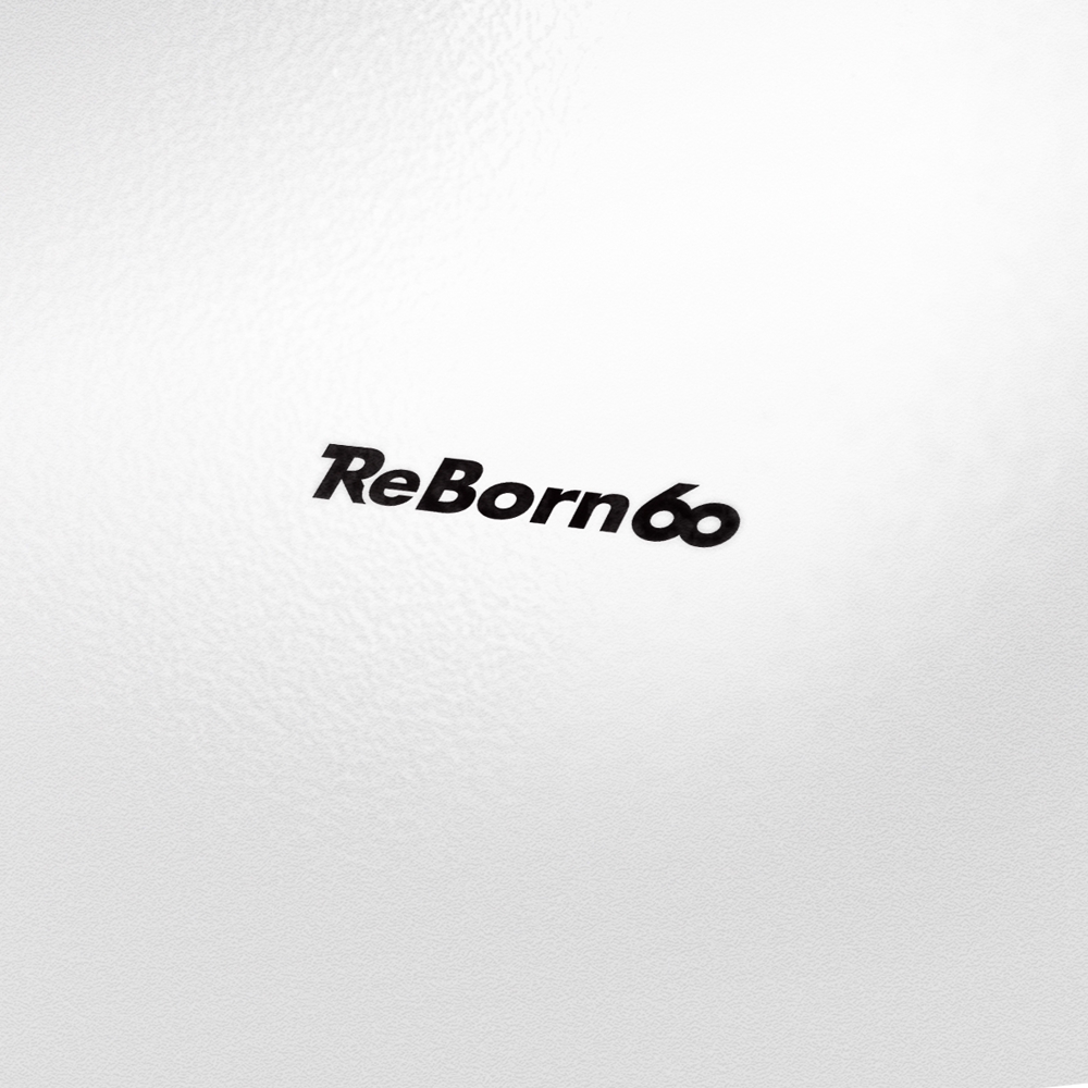 60歳の還暦に写真撮影を促す新イベント「ReBorn60」のロゴ