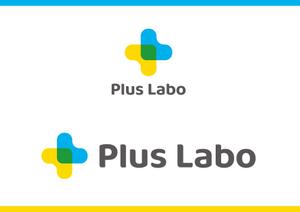 maru-design (maru-design)さんの幼児・子供向けの食品・日用品のブランド「プラスラボ（PLUS　LAB）」のロゴへの提案