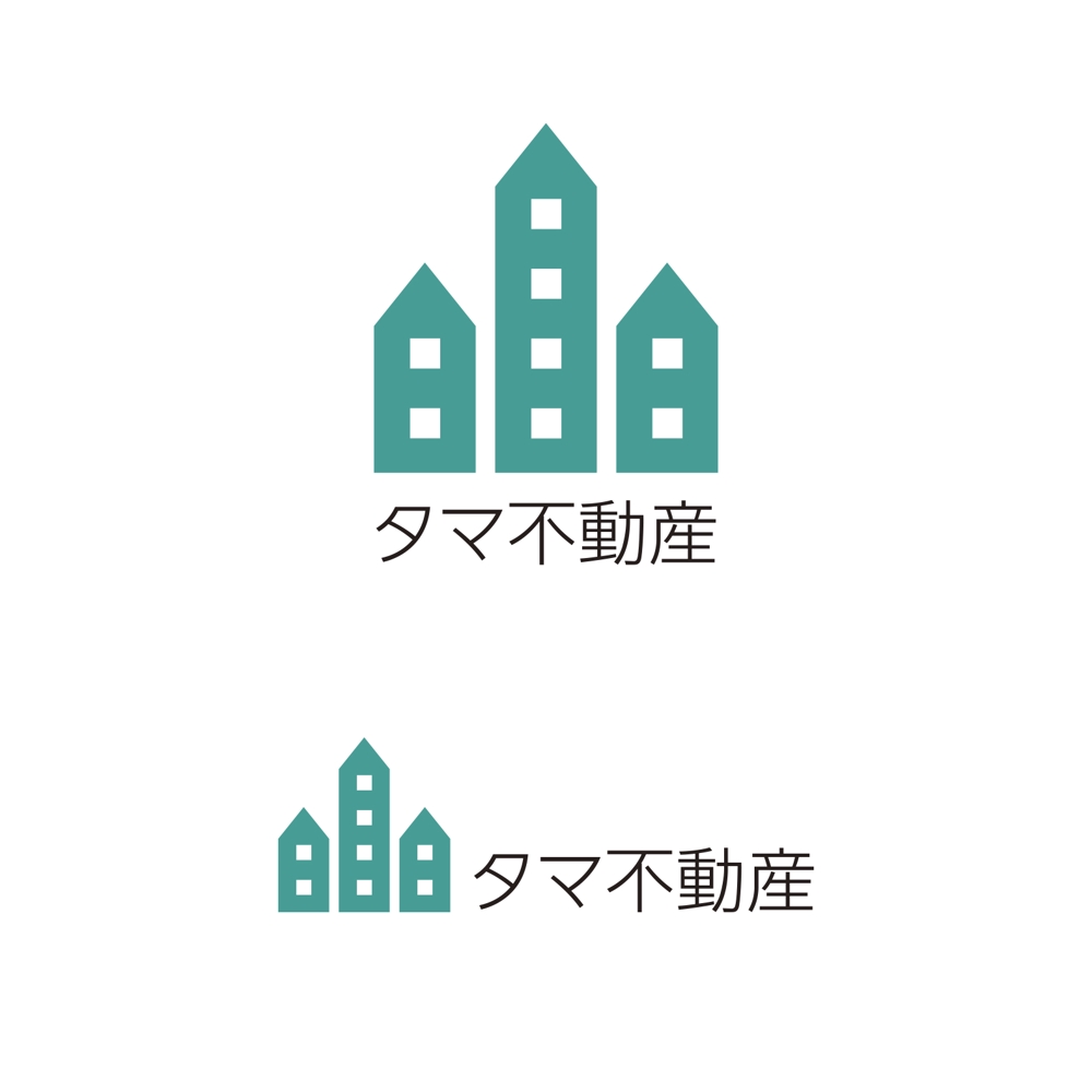 不動産会社「タマ不動産」のロゴ